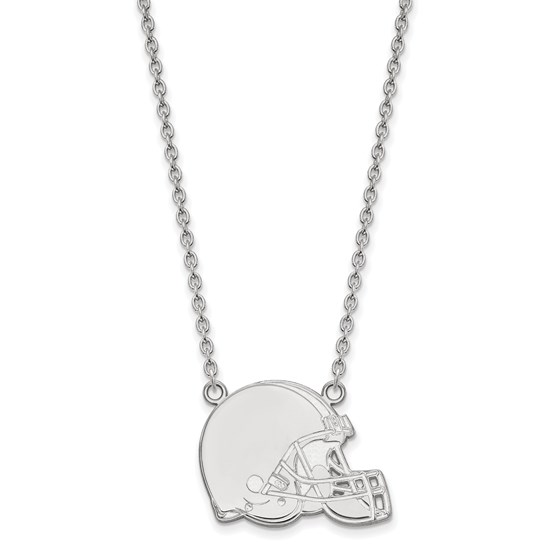 Sterling Silver Cleveland Browns Large Pendant Necklace Sterling Silver Cleveland Browns Large Pendant Necklace